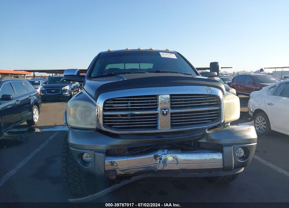 2008 DODGE RAM 2500 LARAMIE VIN: 3D7KS29A18G172934