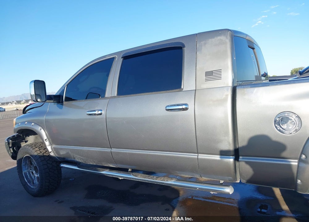2008 DODGE RAM 2500 LARAMIE VIN: 3D7KS29A18G172934
