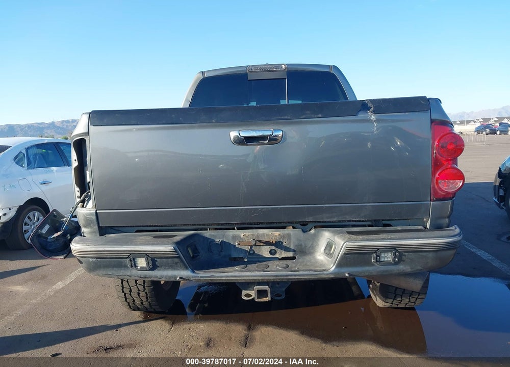 2008 DODGE RAM 2500 LARAMIE VIN: 3D7KS29A18G172934