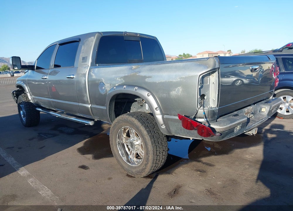 2008 DODGE RAM 2500 LARAMIE VIN: 3D7KS29A18G172934