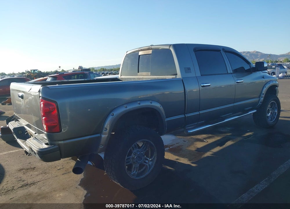 2008 DODGE RAM 2500 LARAMIE VIN: 3D7KS29A18G172934