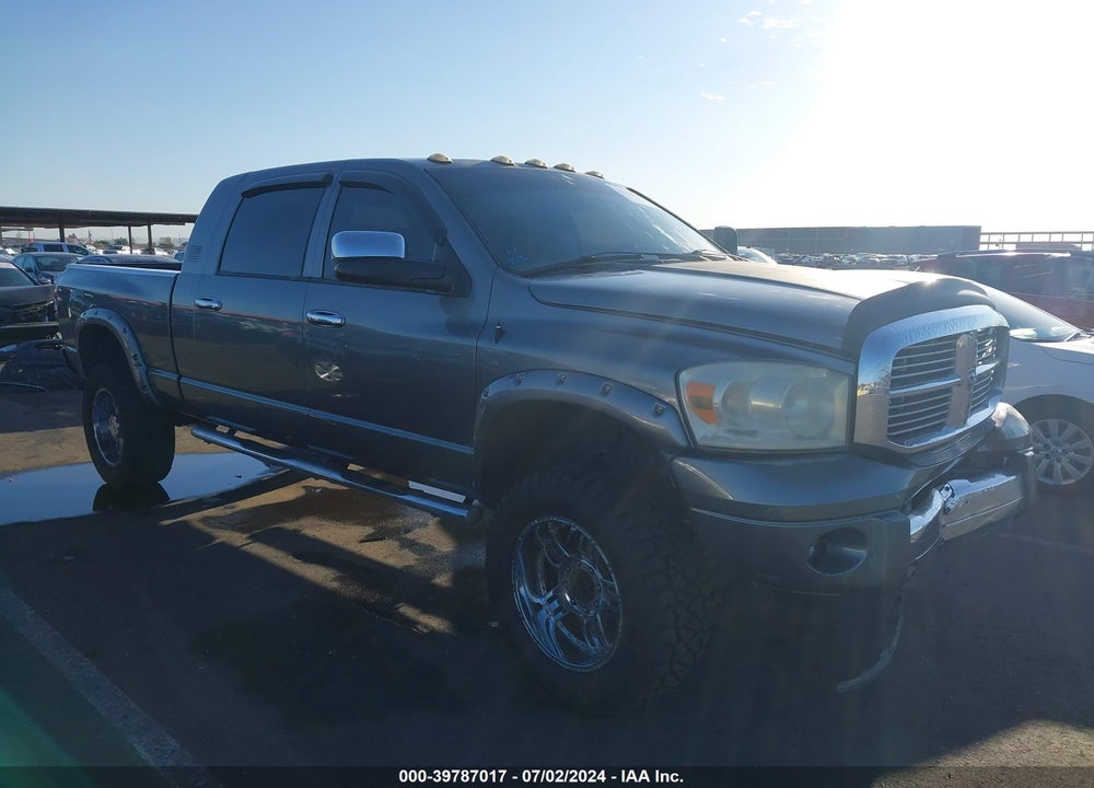 2008 DODGE RAM 2500 LARAMIE VIN: 3D7KS29A18G172934