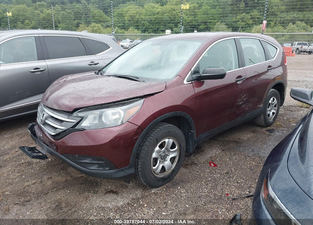 2013 HONDA CR-V LX VIN: 5J6RM4H30DL085065