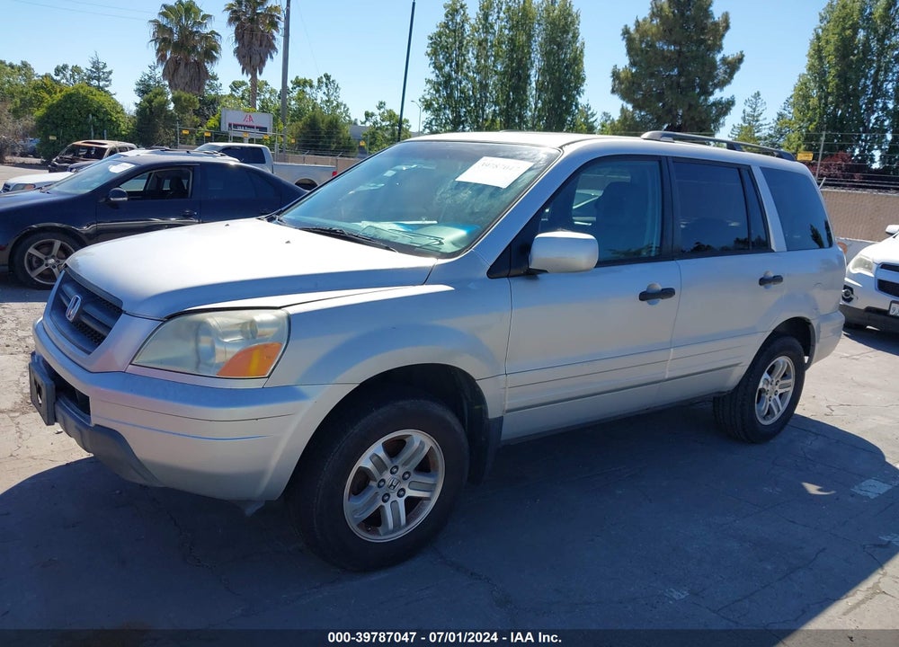 2005 HONDA PILOT VIN: 2HKYF18605H533962