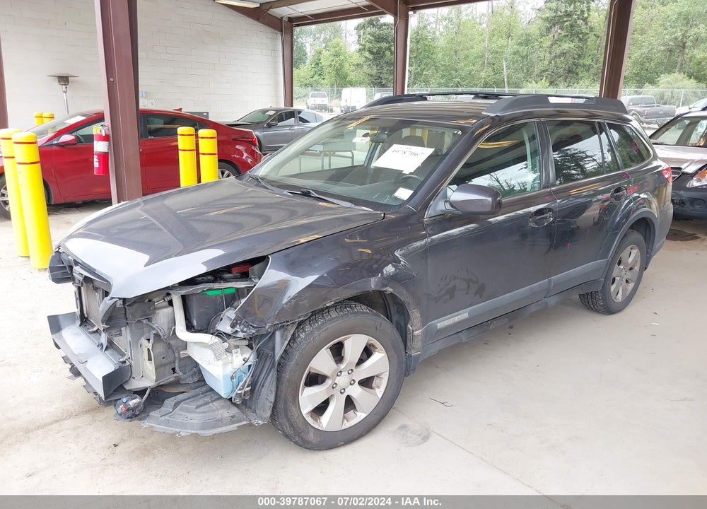 2011 SUBARU OUTBACK 2.5I PREMIUM VIN: 4S4BRBCC6B3423615