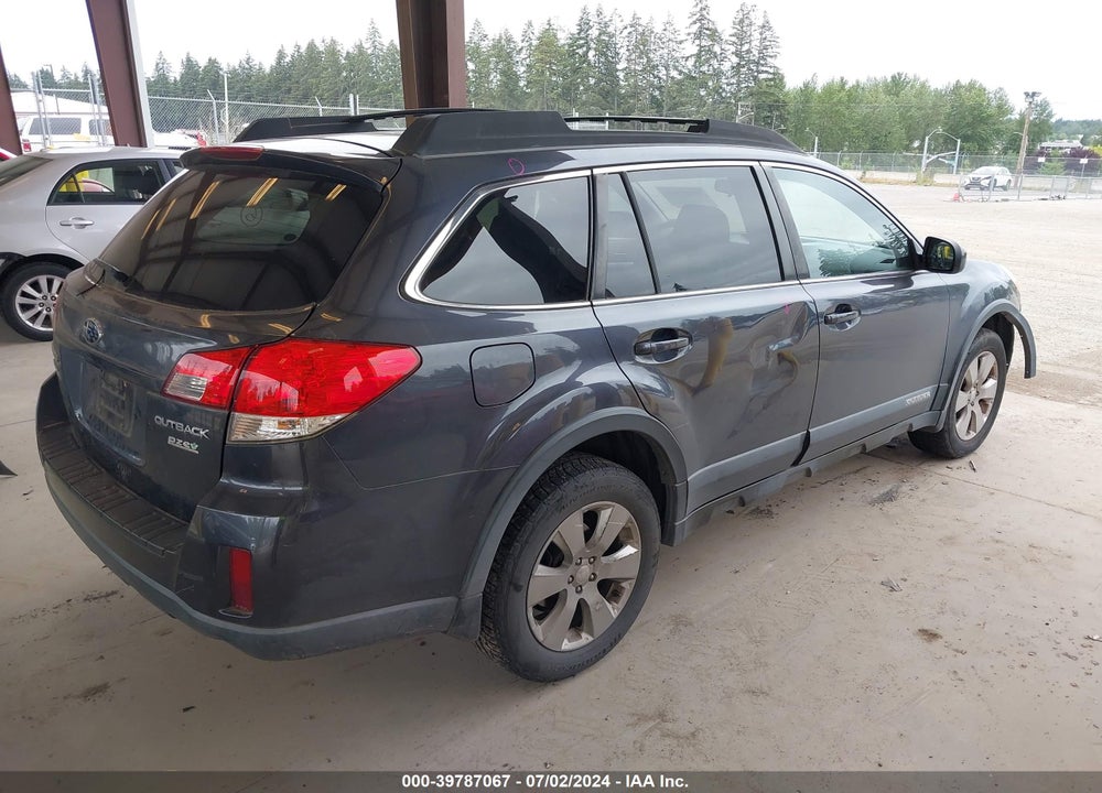 2011 SUBARU OUTBACK 2.5I PREMIUM VIN: 4S4BRBCC6B3423615