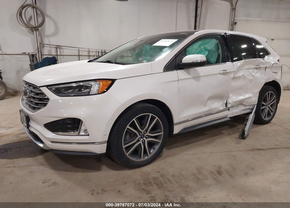 2019 FORD EDGE TITANIUM VIN: 2FMPK4K90KBC27505