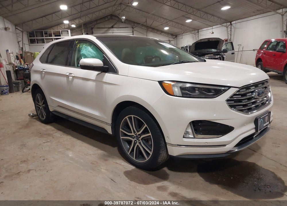 2019 FORD EDGE TITANIUM VIN: 2FMPK4K90KBC27505