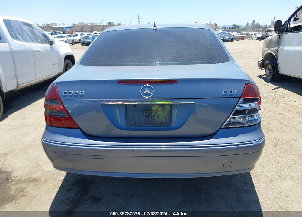 2005 MERCEDES-BENZ E 320 CDI VIN: WDBUF26J45A726259