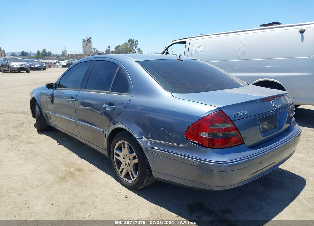 2005 MERCEDES-BENZ E 320 CDI VIN: WDBUF26J45A726259