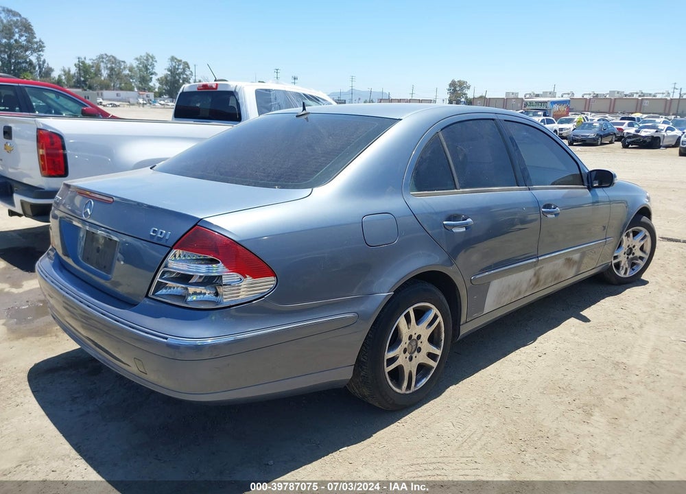 2005 MERCEDES-BENZ E 320 CDI VIN: WDBUF26J45A726259