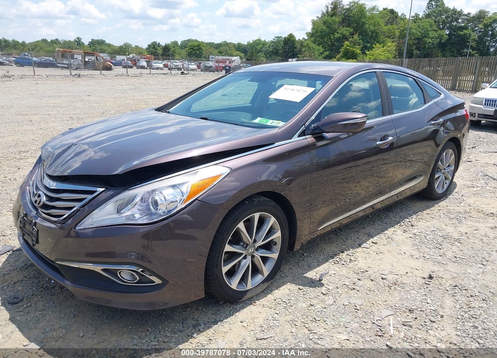2016 HYUNDAI AZERA VIN: KMHFG4JG3GA518158