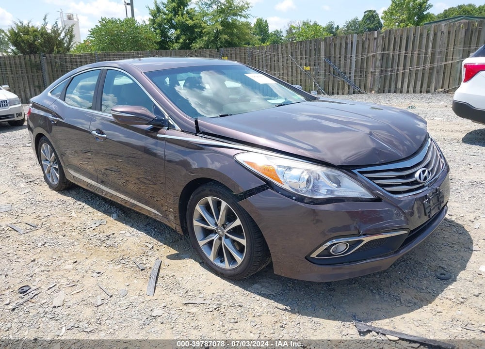 2016 HYUNDAI AZERA VIN: KMHFG4JG3GA518158