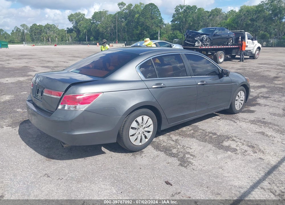 2012 HONDA ACCORD 2.4 LX VIN: 1HGCP2F36CA134078