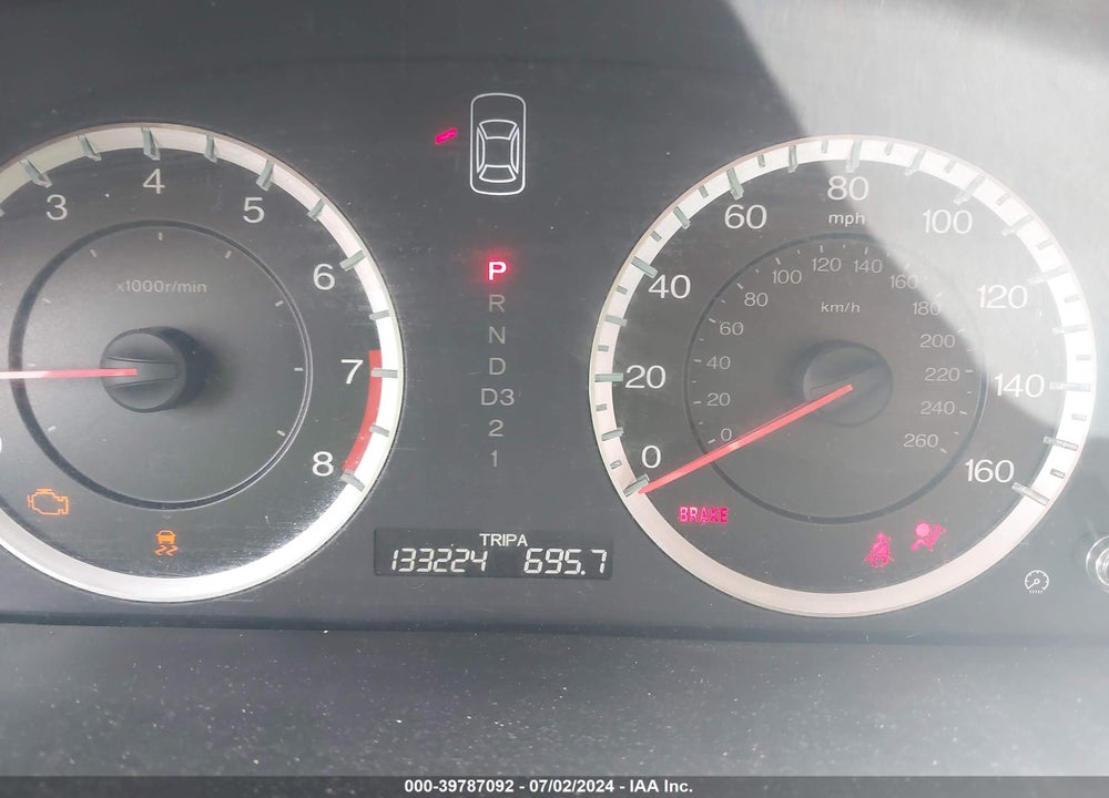 2012 HONDA ACCORD 2.4 LX VIN: 1HGCP2F36CA134078