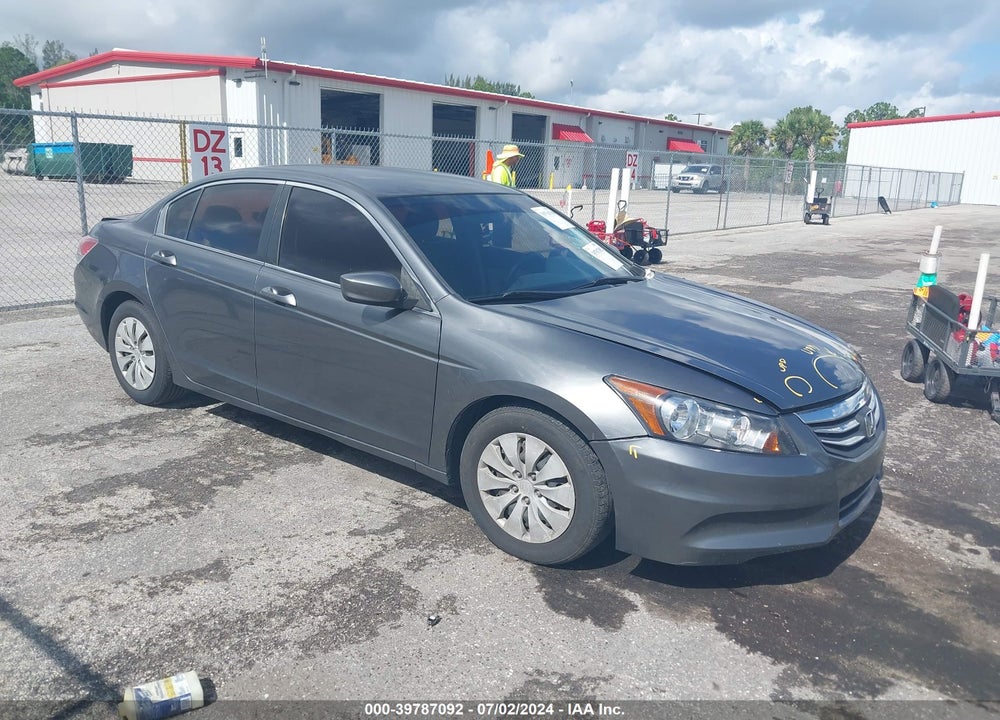 2012 HONDA ACCORD 2.4 LX VIN: 1HGCP2F36CA134078