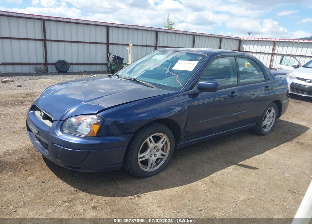 2005 SUBARU IMPREZA 2.5RS VIN: JF1GD66525H503746