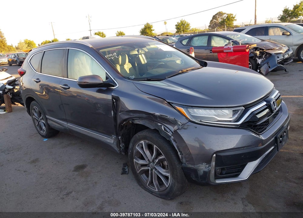 2021 HONDA CR-V AWD TOURING VIN: 2HKRW2H91MH672663