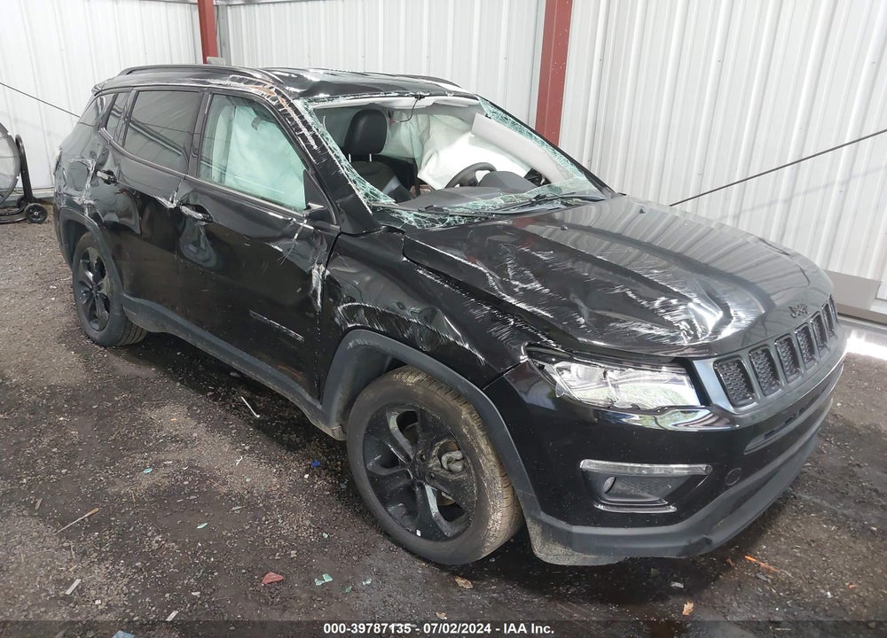 2021 JEEP COMPASS ALTITUDE FWD VIN: 3C4NJCBB0MT604563