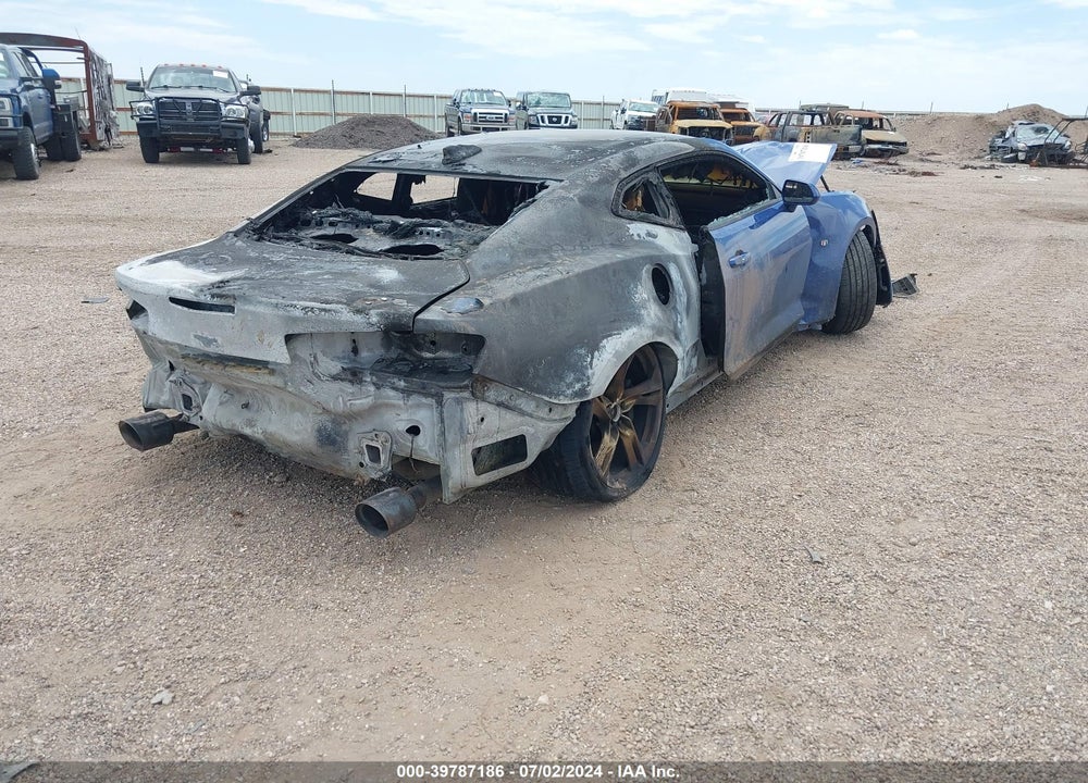 2022 CHEVROLET CAMARO RWD 1SS VIN: 1G1FF1R70N0130021