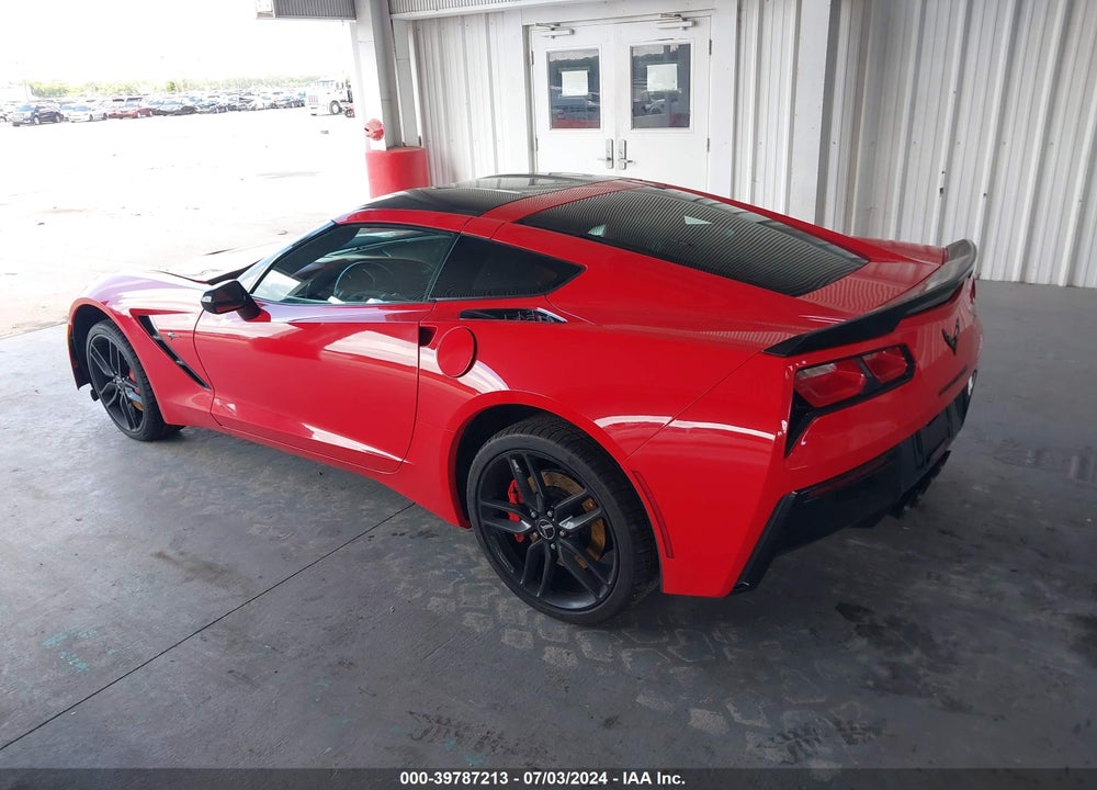 2015 CHEVROLET CORVETTE STINGRAY Z51 VIN: 1G1YM2D75F5100609