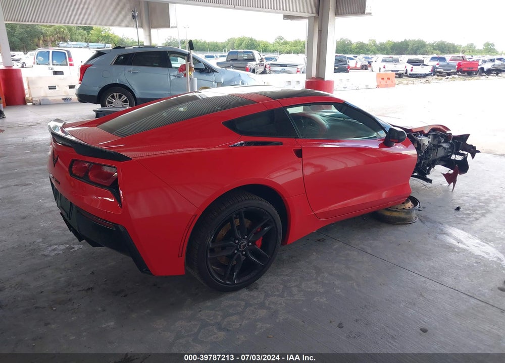 2015 CHEVROLET CORVETTE STINGRAY Z51 VIN: 1G1YM2D75F5100609