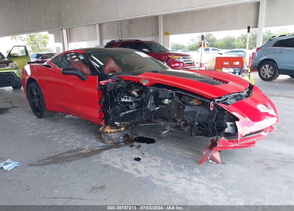 2015 CHEVROLET CORVETTE STINGRAY Z51 VIN: 1G1YM2D75F5100609