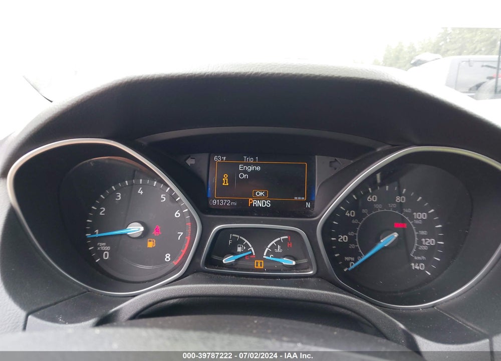 2017 FORD FOCUS SEL VIN: 1FADP3H23HL225811