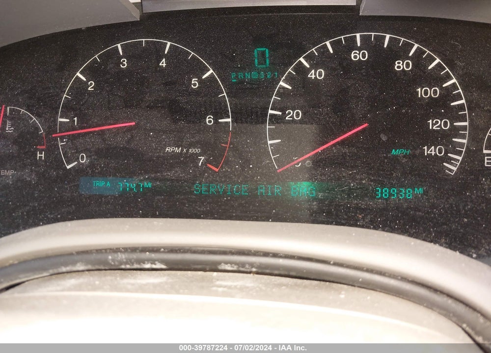 2000 CADILLAC SEVILLE STS VIN: 1G6KY5499YU227251