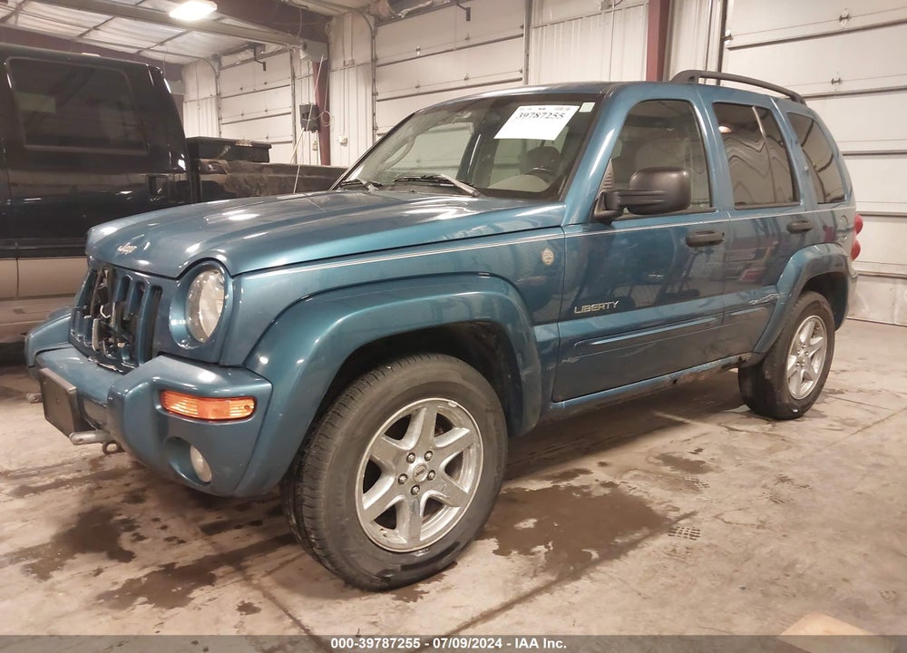 2004 JEEP LIBERTY LIMITED EDITION VIN: 1J4GL58K34W184081