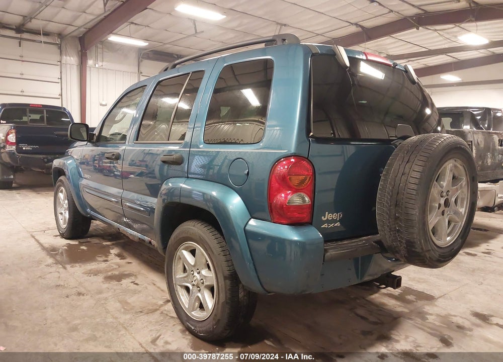 2004 JEEP LIBERTY LIMITED EDITION VIN: 1J4GL58K34W184081