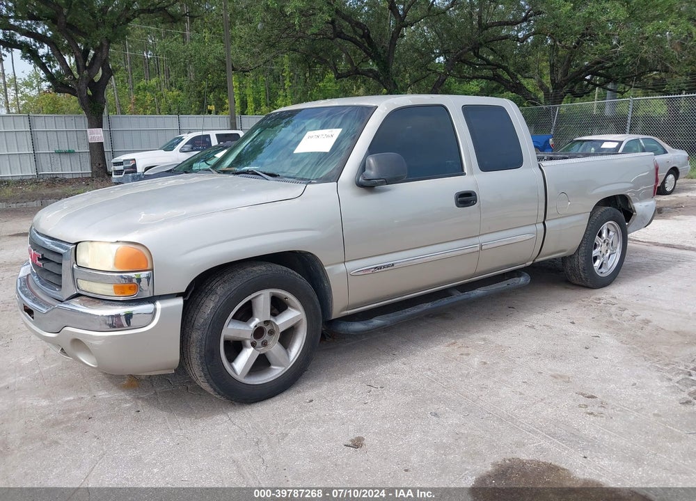 2004 GMC SIERRA 1500 SLE VIN: 2GTEC19V541323164
