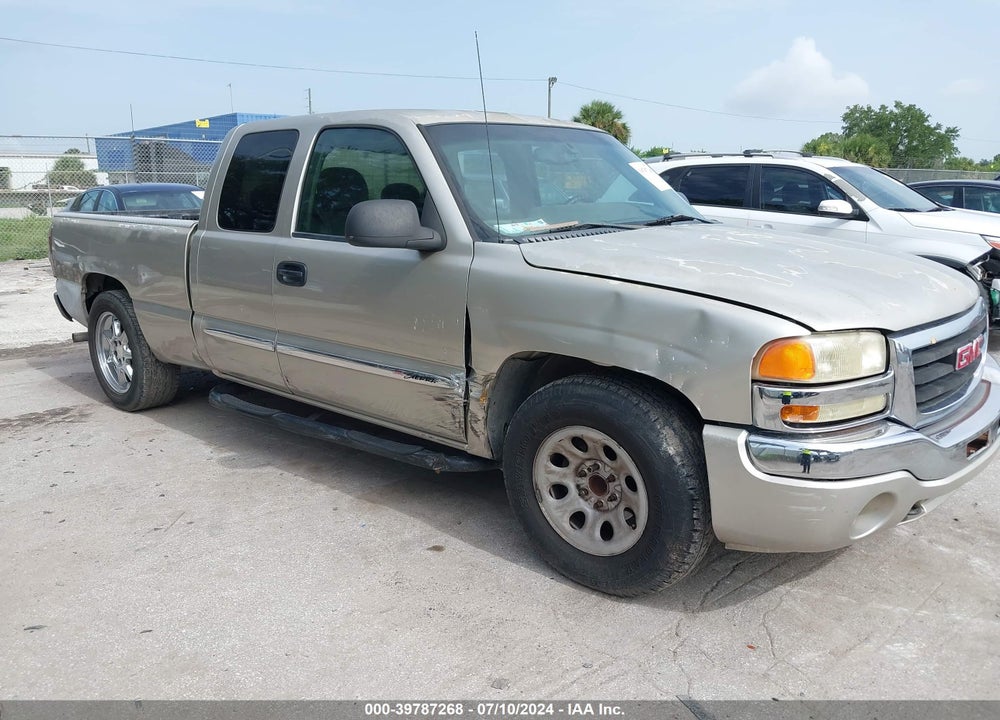2004 GMC SIERRA 1500 SLE VIN: 2GTEC19V541323164