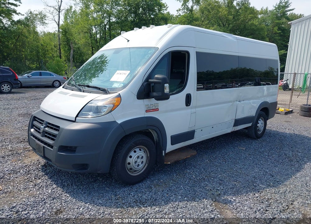 2018 RAM PROMASTER 2500 WINDOW VAN HIGH ROOF 159 WB VIN: 3C7WRVPG9JE137837