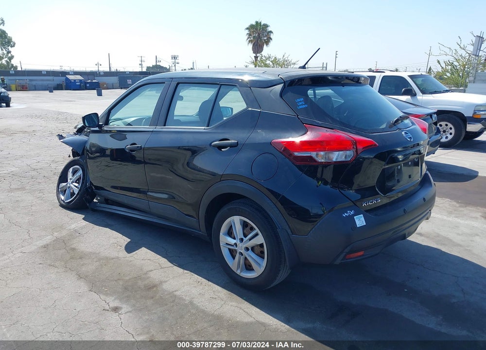 2020 NISSAN KICKS S XTRONIC CVT VIN: 3N1CP5BVXLL544899