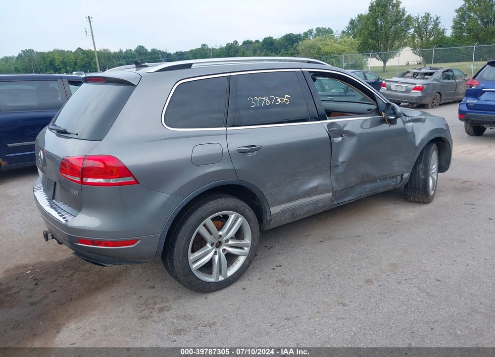 2012 VOLKSWAGEN TOUAREG TDI EXECUTIVE VIN: WVGEK9BP2CD012190