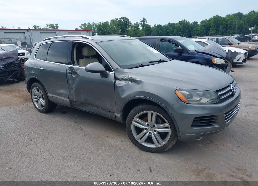 2012 VOLKSWAGEN TOUAREG TDI EXECUTIVE VIN: WVGEK9BP2CD012190