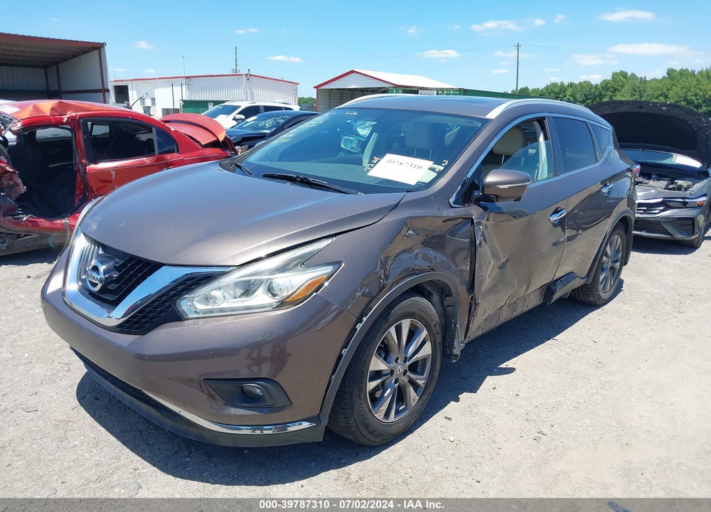 2015 NISSAN MURANO SL VIN: 5N1AZ2MG5FN235112