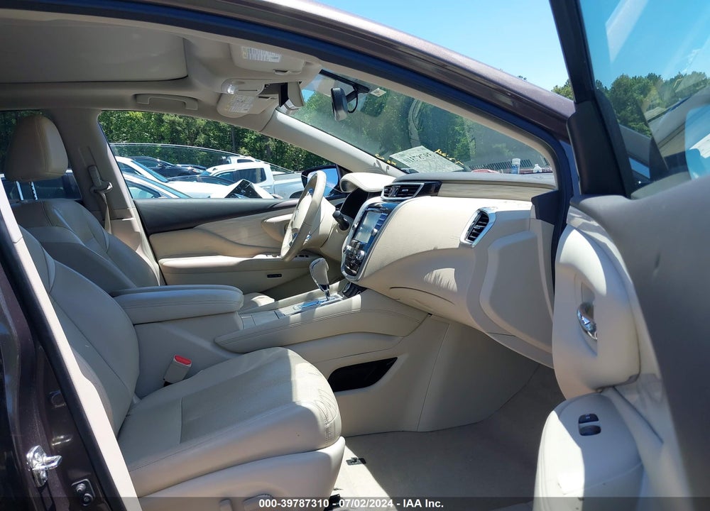 2015 NISSAN MURANO SL VIN: 5N1AZ2MG5FN235112