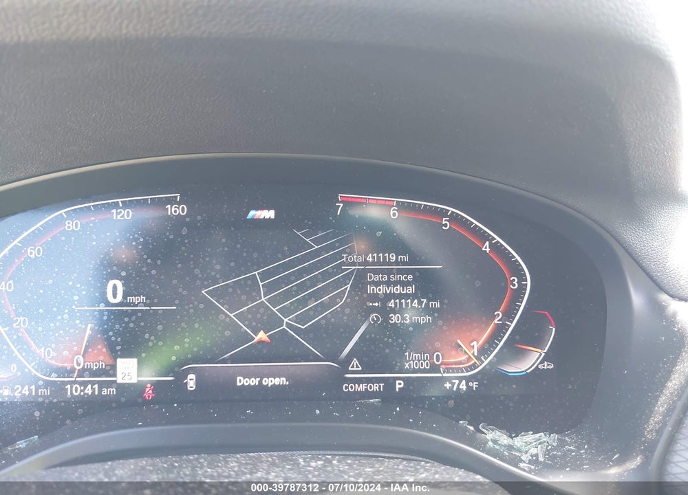 2022 BMW X3 SDRIVE30I VIN: 5UX43DP06N9J26273