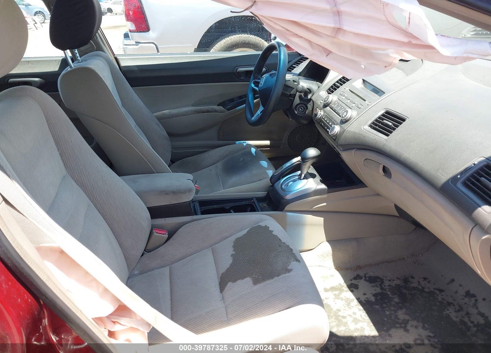 2011 HONDA CIVIC LX VIN: 2HGFA1F59BH549910