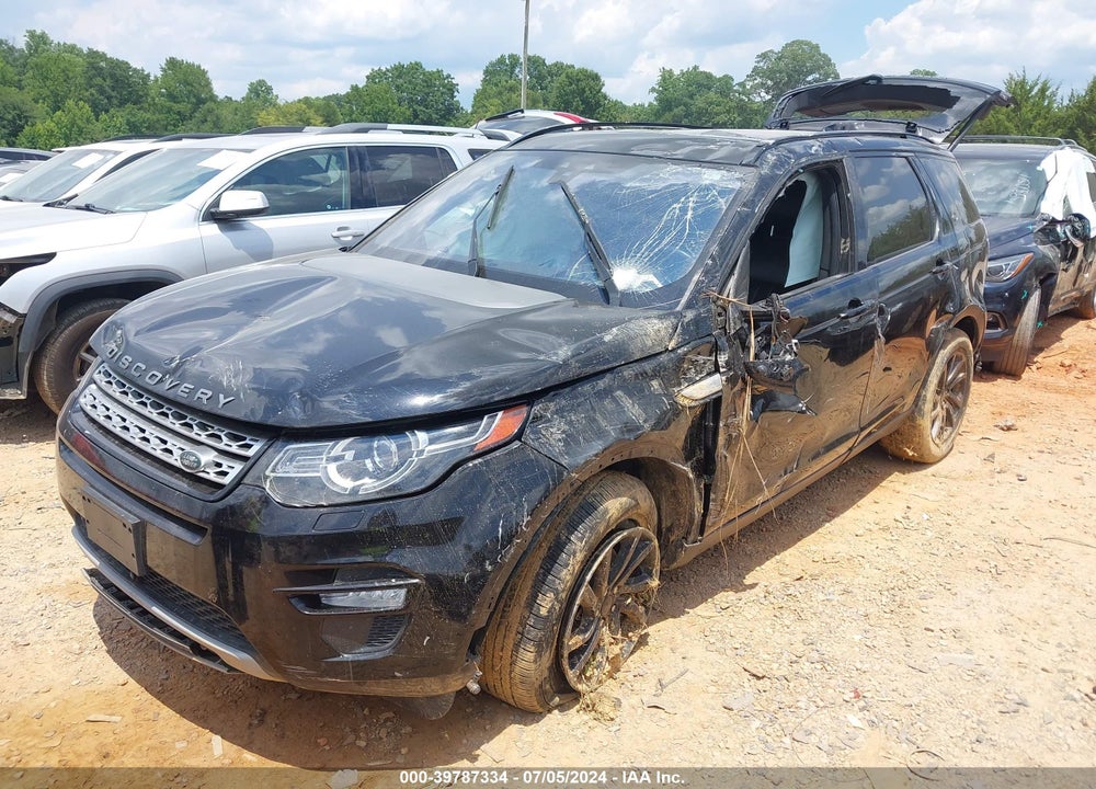 2017 LAND ROVER DISCOVERY SPORT HSE VIN: SALCR2BG9HH655305