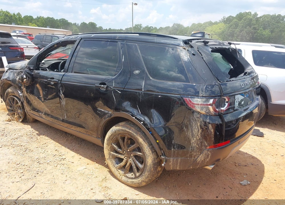 2017 LAND ROVER DISCOVERY SPORT HSE VIN: SALCR2BG9HH655305