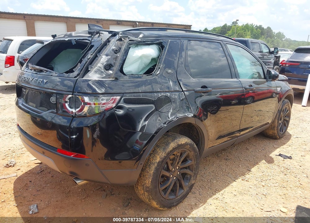 2017 LAND ROVER DISCOVERY SPORT HSE VIN: SALCR2BG9HH655305