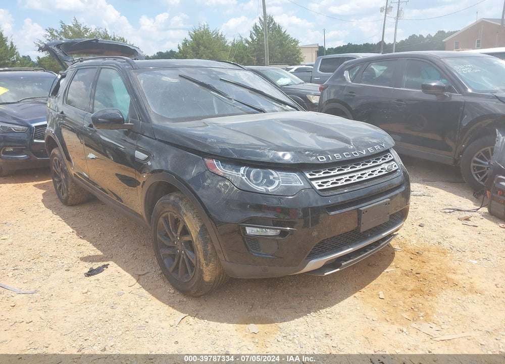 2017 LAND ROVER DISCOVERY SPORT HSE VIN: SALCR2BG9HH655305