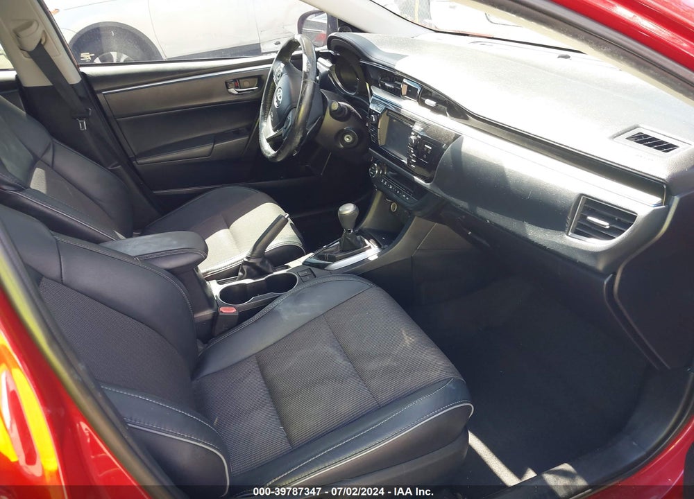 2016 TOYOTA COROLLA S PLUS VIN: 2T1BURHE1GC726001