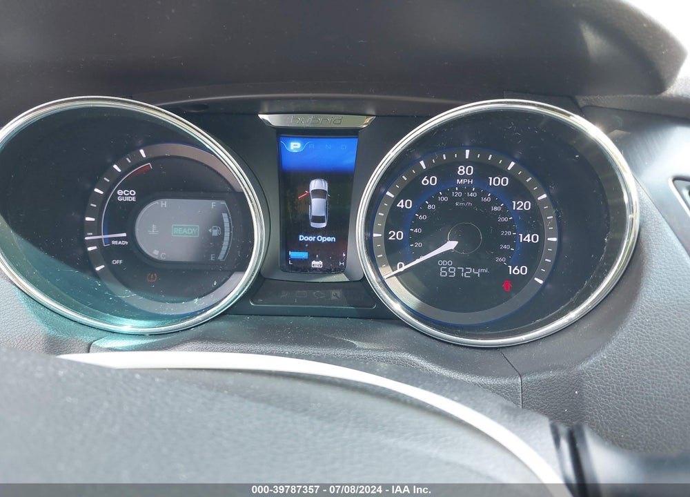 2012 HYUNDAI SONATA HYBRID VIN: KMHEC4A44CA038542