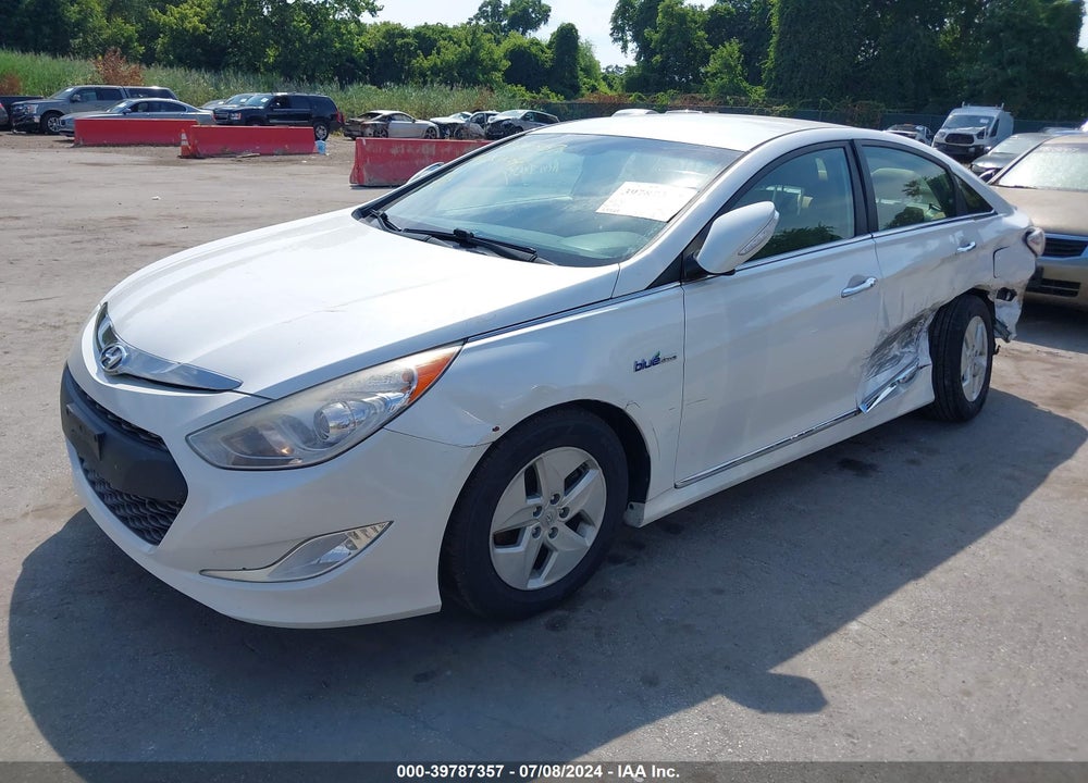 2012 HYUNDAI SONATA HYBRID VIN: KMHEC4A44CA038542