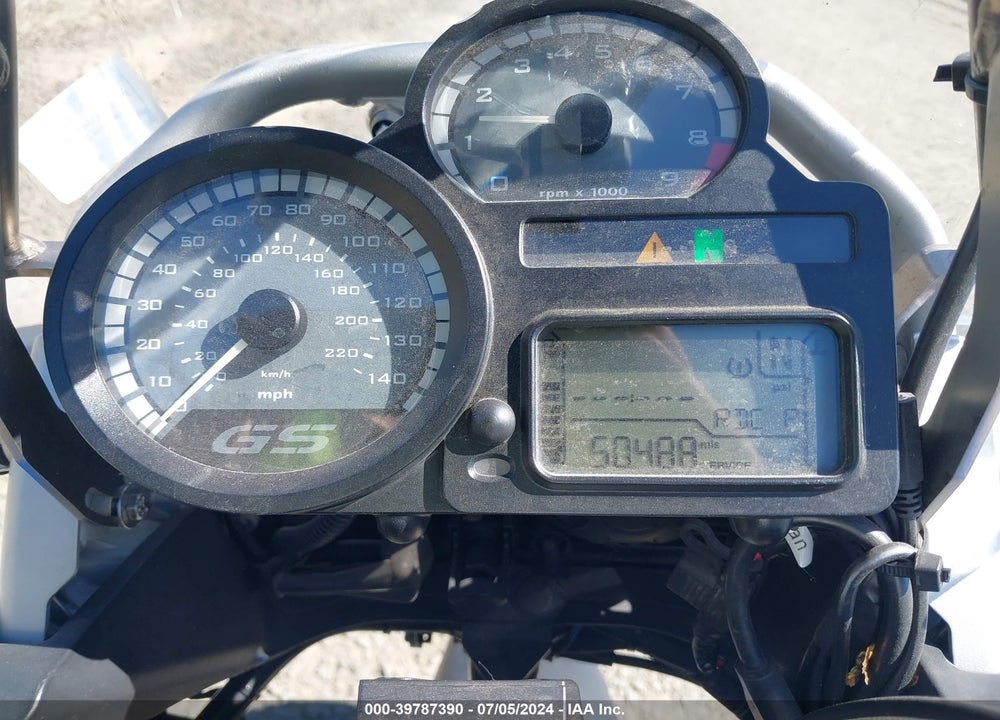 2008 BMW R1200 GS VIN: WB10313048ZU45175