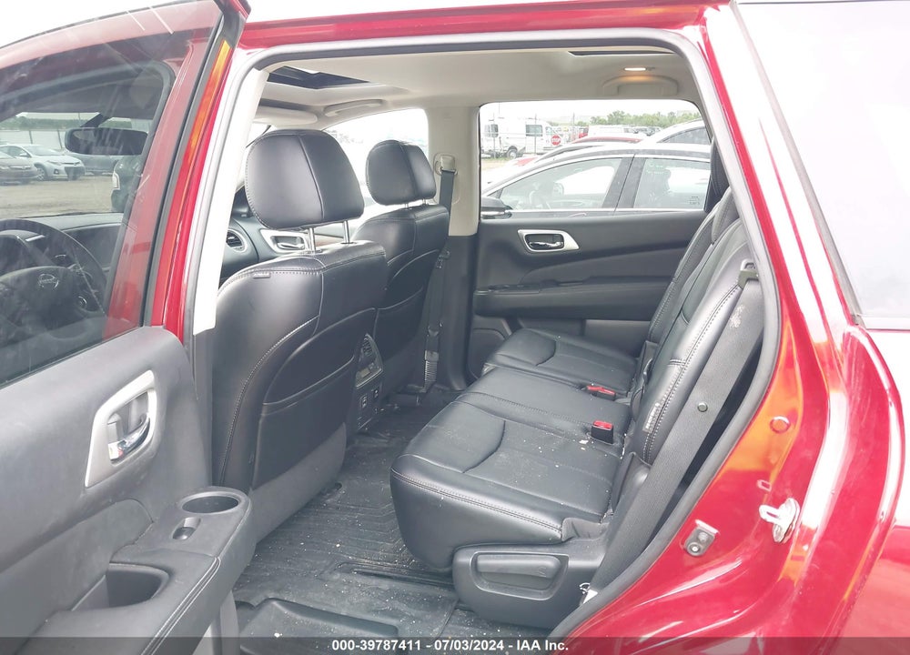 2018 NISSAN PATHFINDER PLATINUM VIN: 5N1DR2MM9JC627565